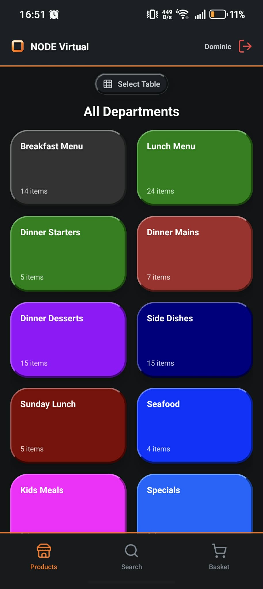 NODE Virtual ordering screenshot placeholder