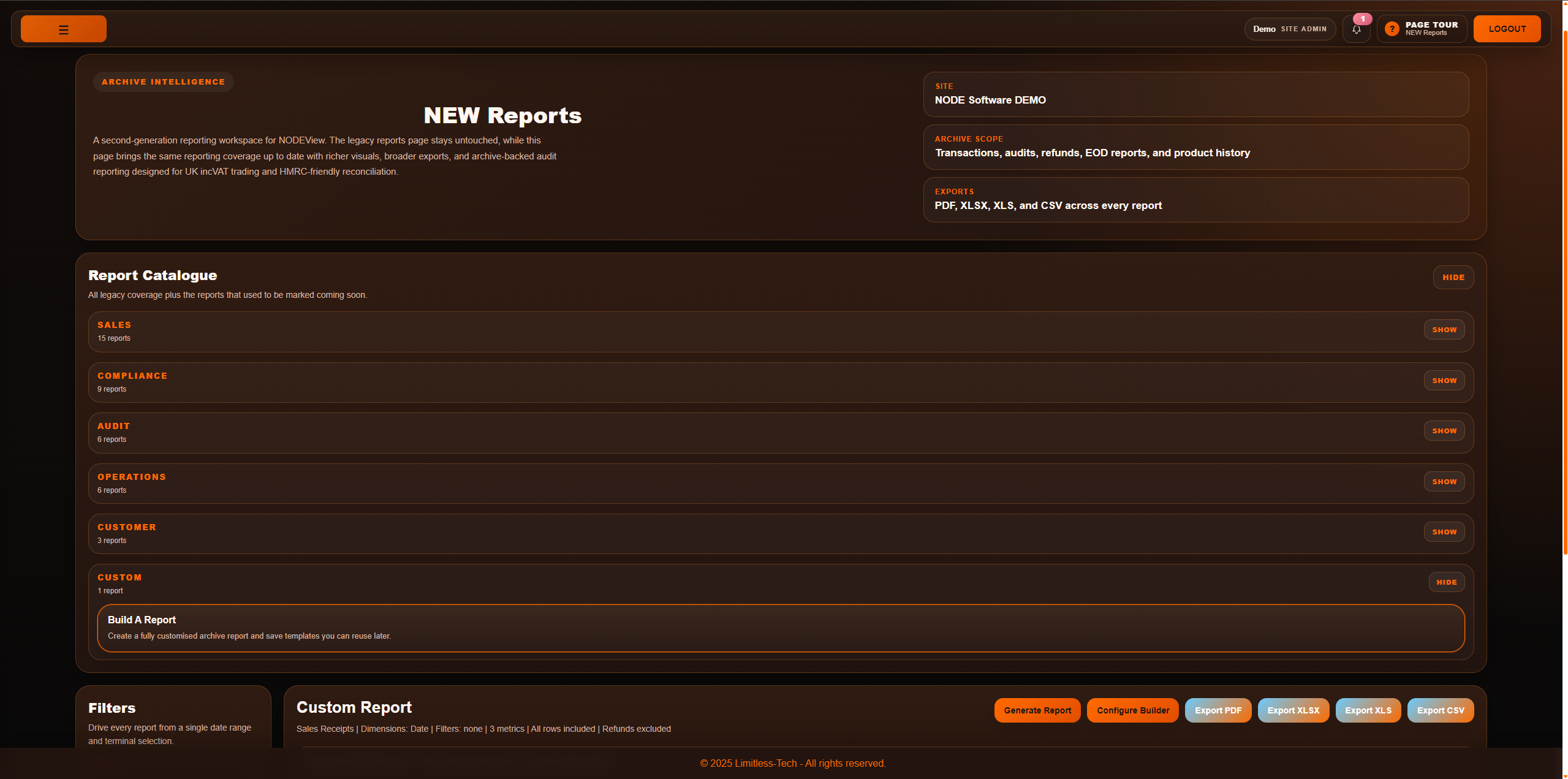 NODEView reports screenshot placeholder